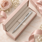 925 sterling silver Twistline ball pen in a premium gift box