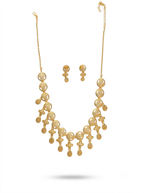 Sovereign Geometric Gold Jewellery Set