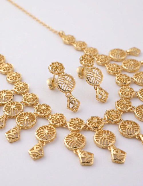 Aurelia Heritage Gold Jewellery Set
