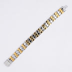Titan Mesh Scale Silver Bracelet