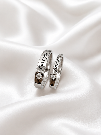 Forever Yours Couple Rings