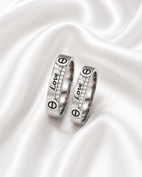 Love Line Couple Rings