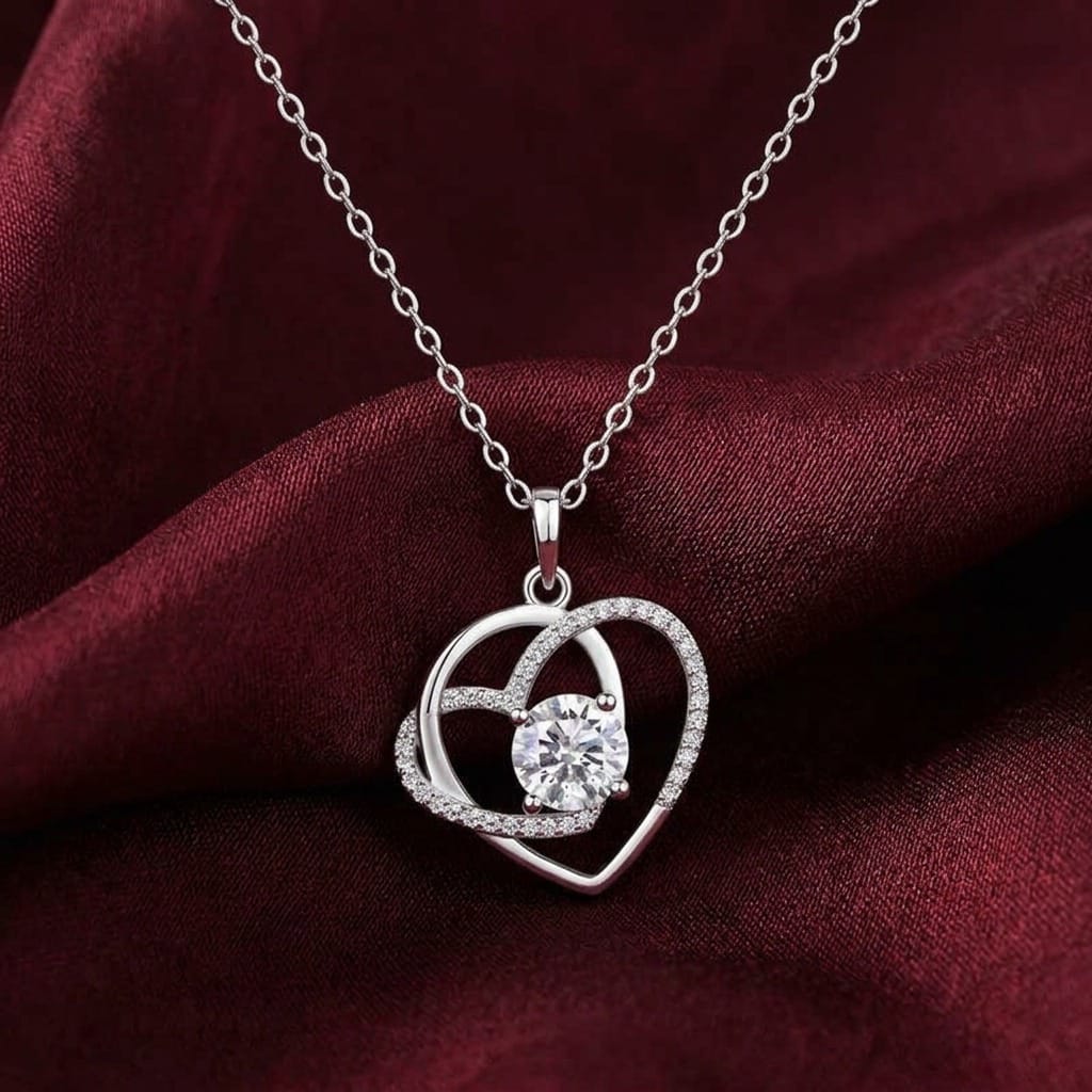 Interlocking Heart Necklace