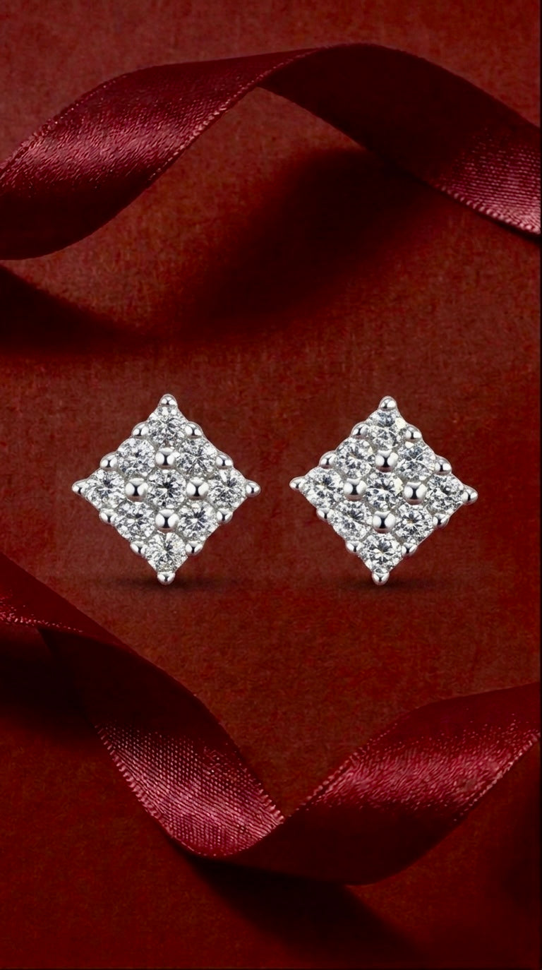 Celeste Diamond Studs