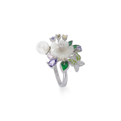 PEARL BLOOM GARDEN RING