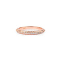 Rose Sparkle Stacking Ring