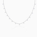 Celeste Drop Charm Necklace