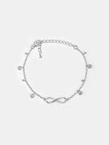 infinity charm loved bracelet