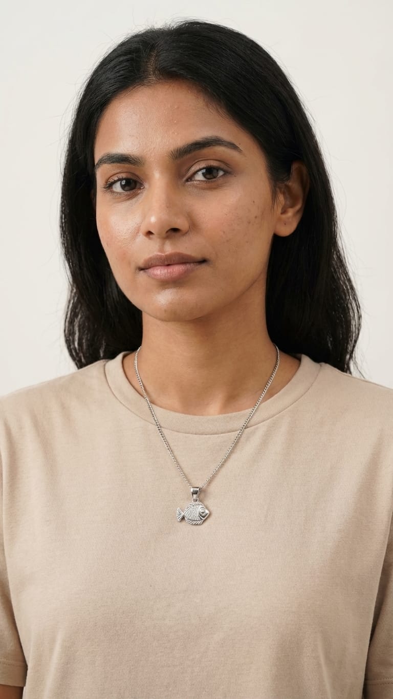 Ocean Spark Fish Necklace