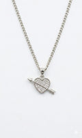 Sparkling Cupid Heart Necklace