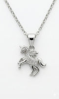 Sparkling Unicorn Charm Necklace