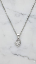 Celeste Heart Swirl Necklace