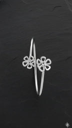 Crystal Knot Open Cuff