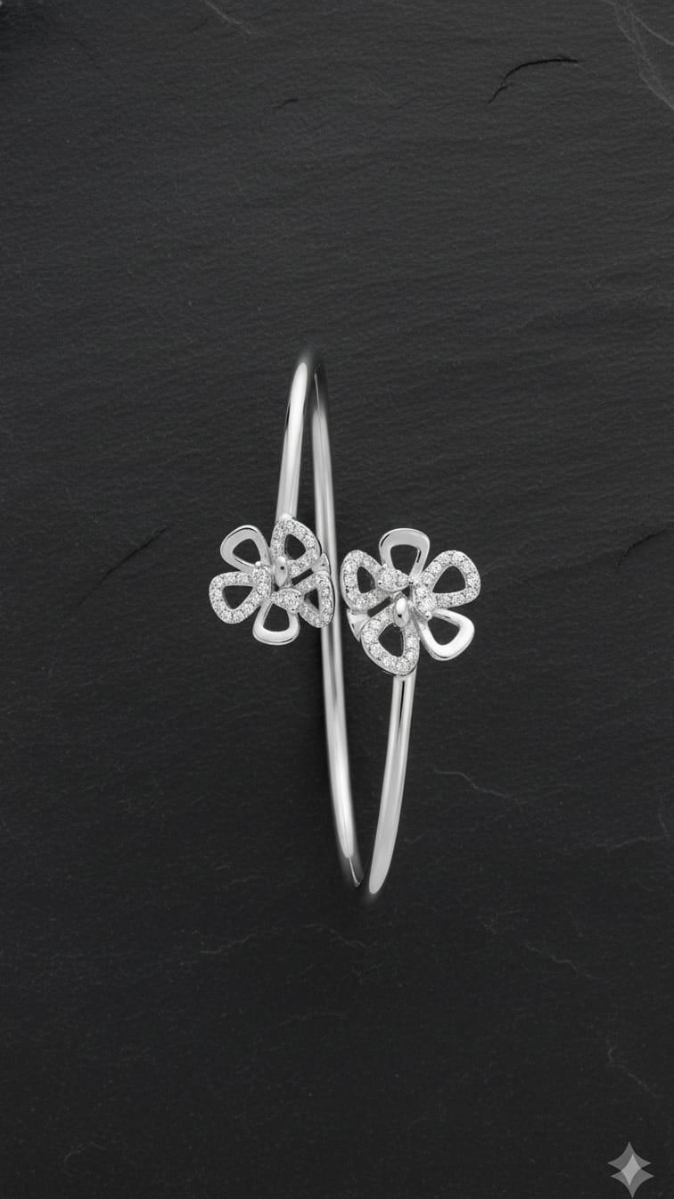 Crystal Knot Open Cuff