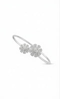 Twin Bloom Open Cuff