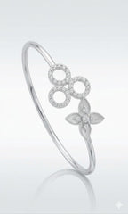 Flora Harmony Open Bangle