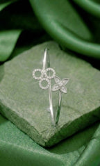 Flora Harmony Open Bangle