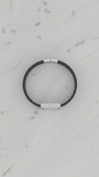 Pavé Mesh Statement Bracelet