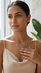 Glow & Star Layered Chain