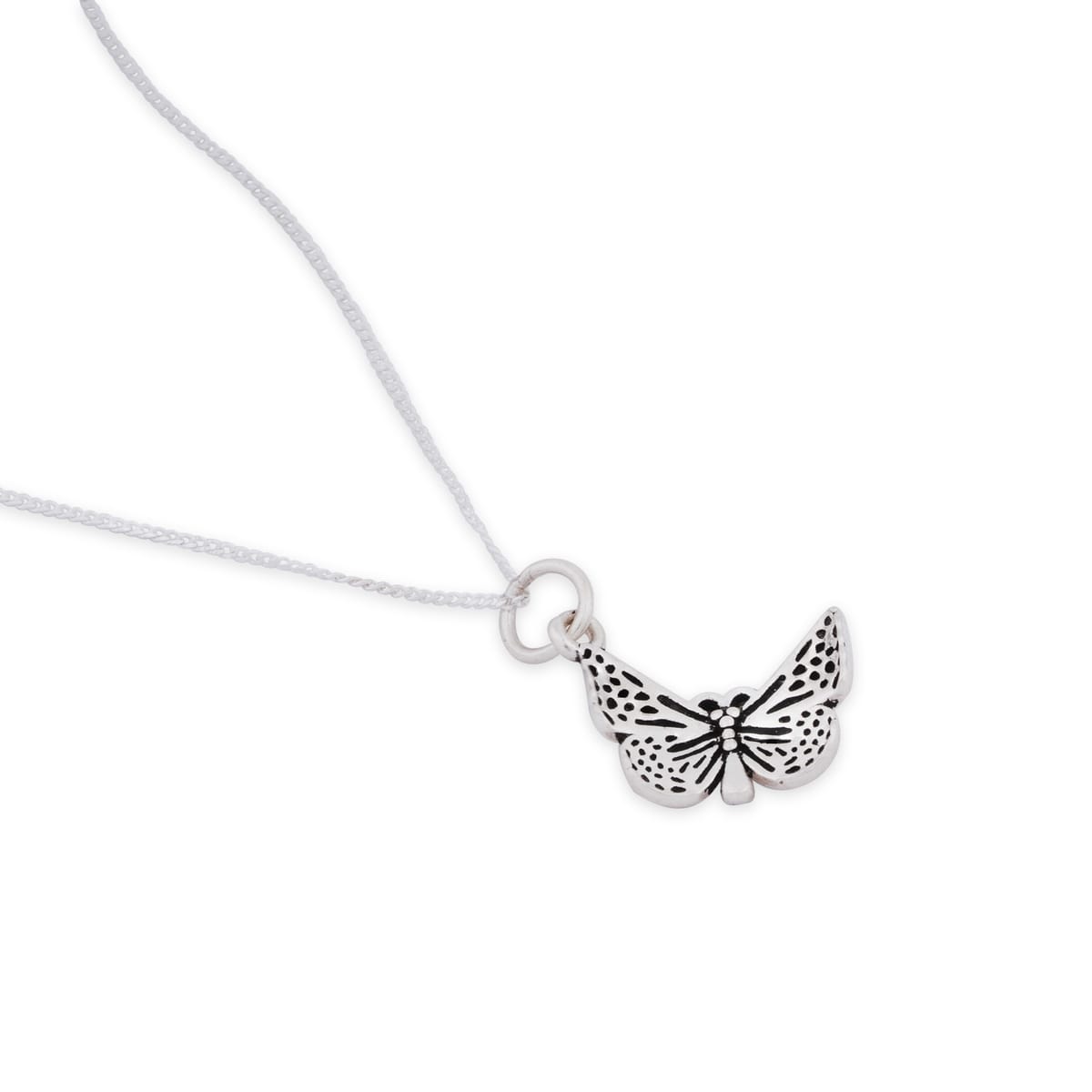 Elara Butterfly Charm Necklace