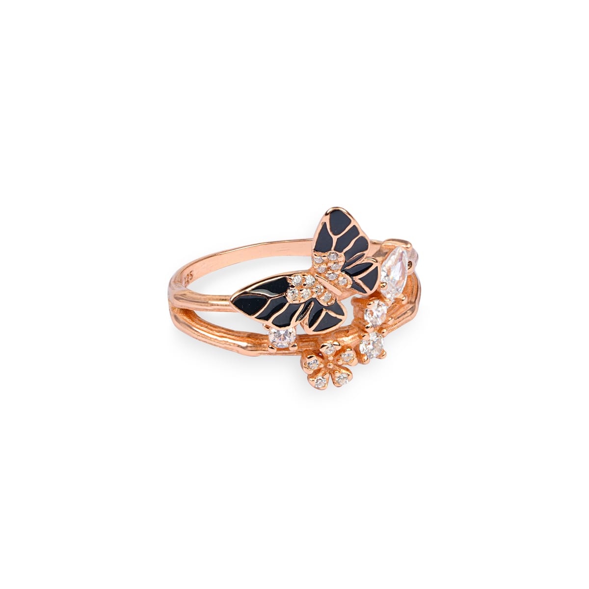 Blooming Butterfly Ring