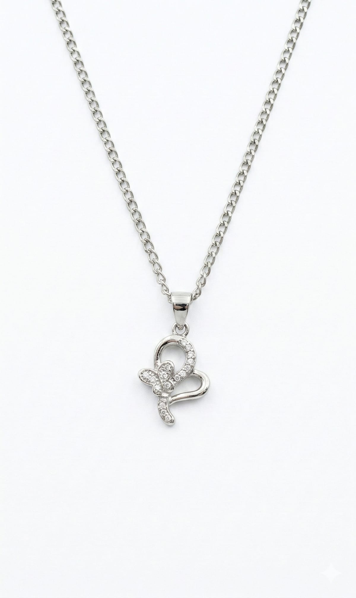 Butterfly Heart Necklace