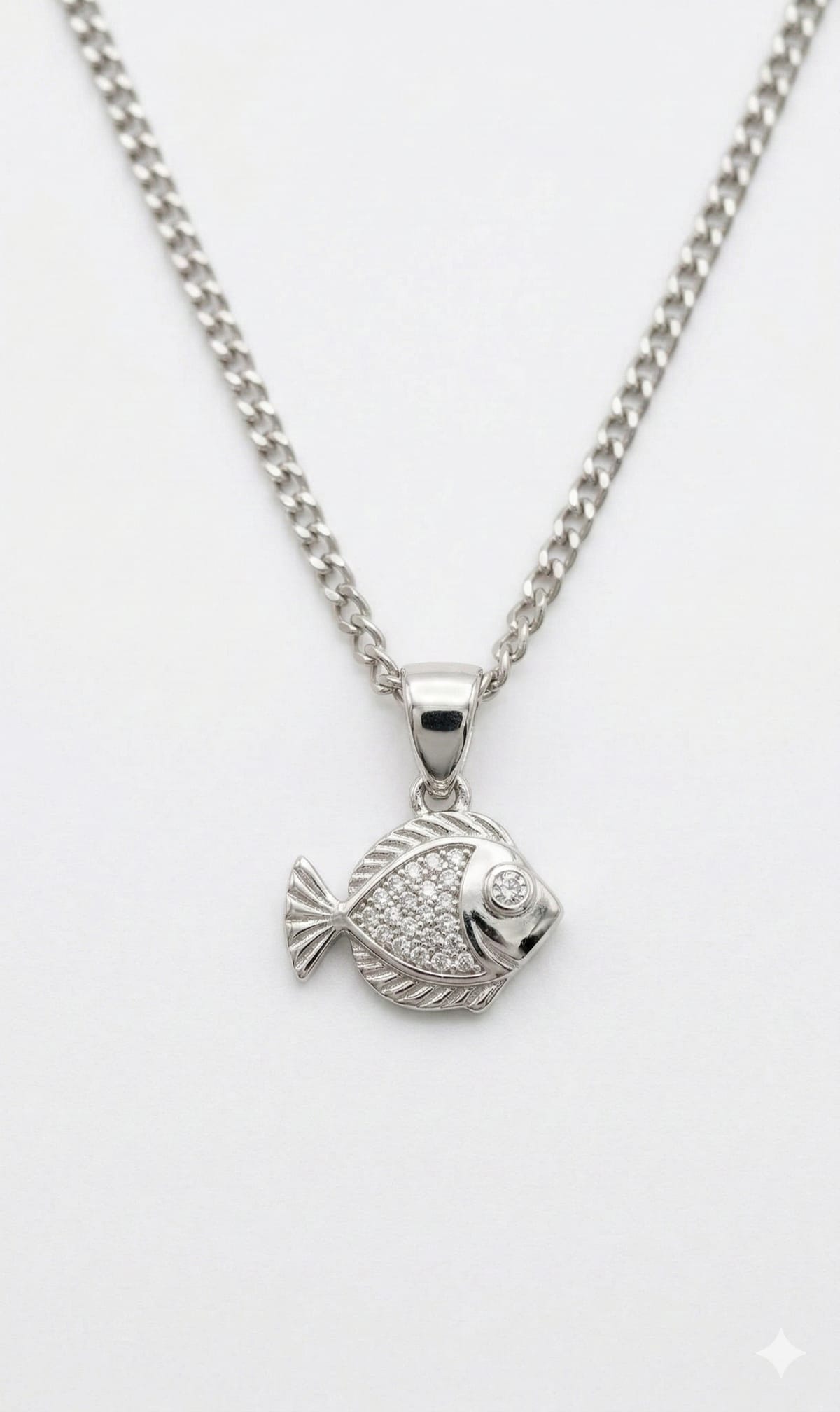 Ocean Spark Fish Necklace