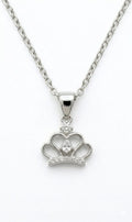 Sparkling Princess Crown Necklace