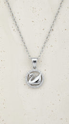 Swan Embrace Necklace