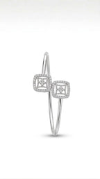 Lustre Square Open Cuff