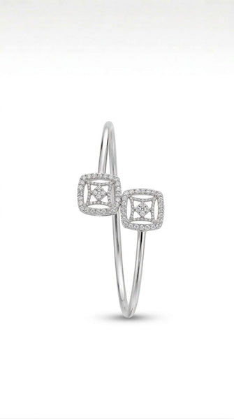 Lustre Square Open Cuff