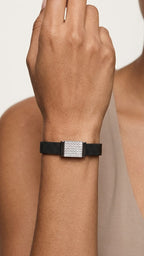Pavé Mesh Statement Bracelet