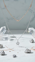 Glow & Star Layered Chain