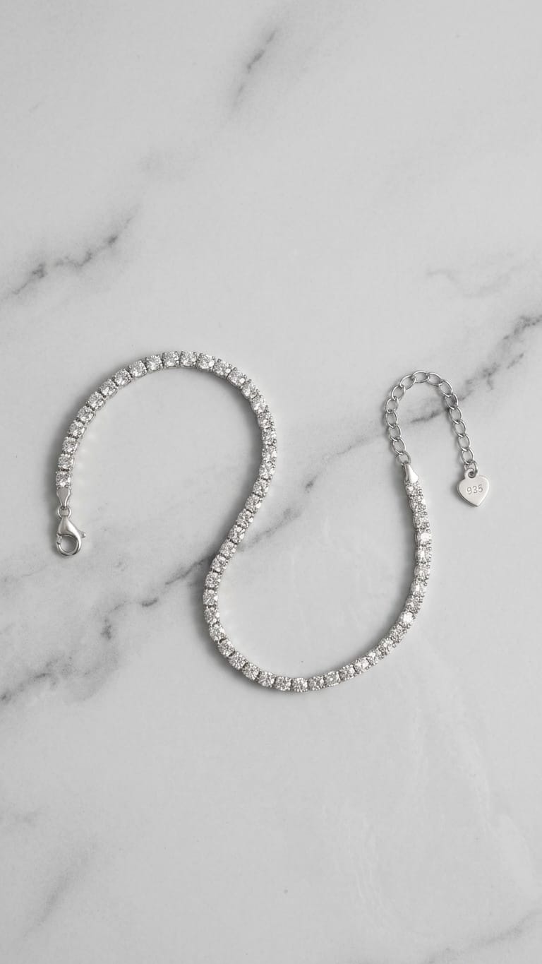 Celeste Tennis Bracelet