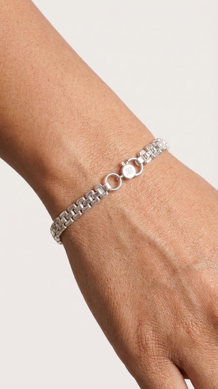 Vertex Box Link Bracelet