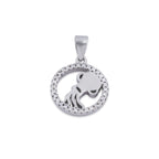 Aquarius Zodiac Pendant