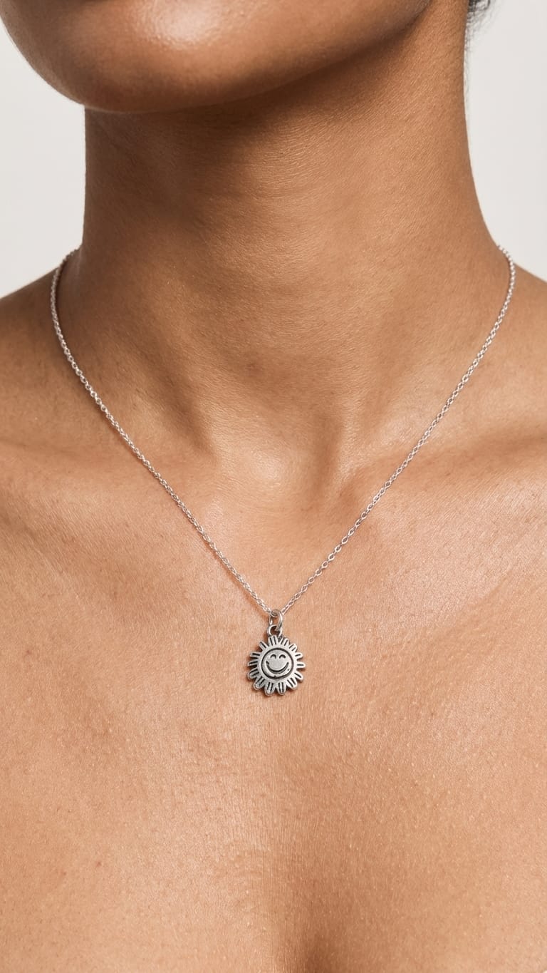Sun Smile Charm