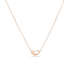 Aurora Swan Heart Pendant