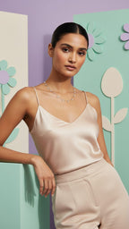 Celeste Drop Charm Necklace