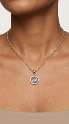 Swan Embrace Necklace