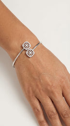 Lustre Square Open Cuff