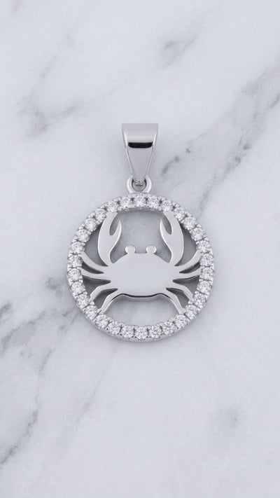 Zodiac Cancer Pendant