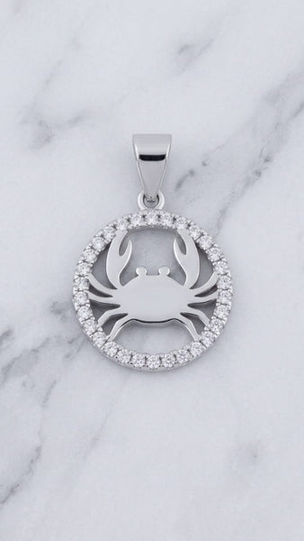 Zodiac Cancer Pendant
