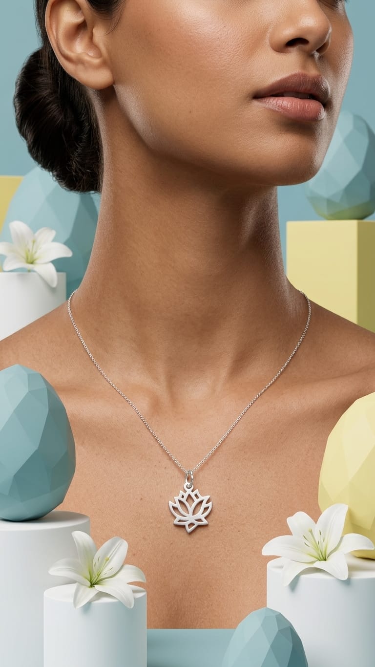 Lotus charm
