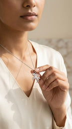 Sparkling Unicorn Charm Necklace