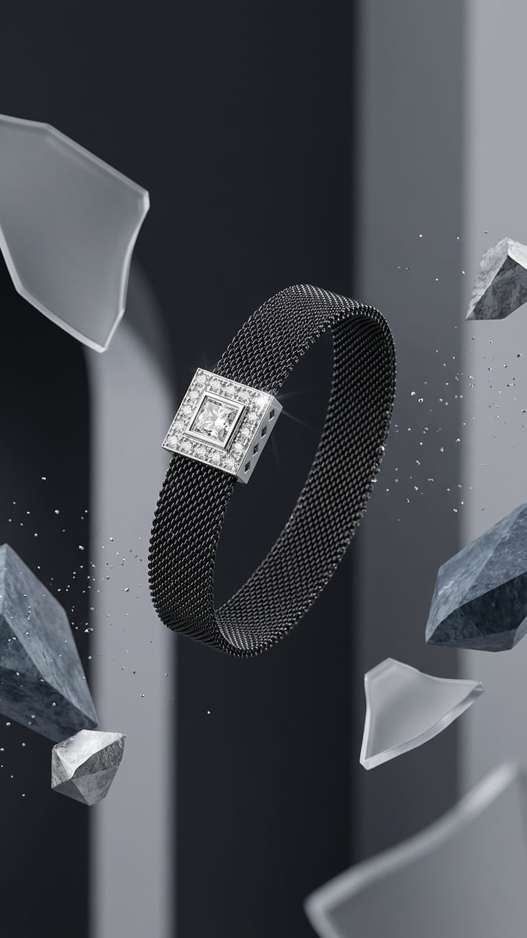 Modern Mesh Bracelet