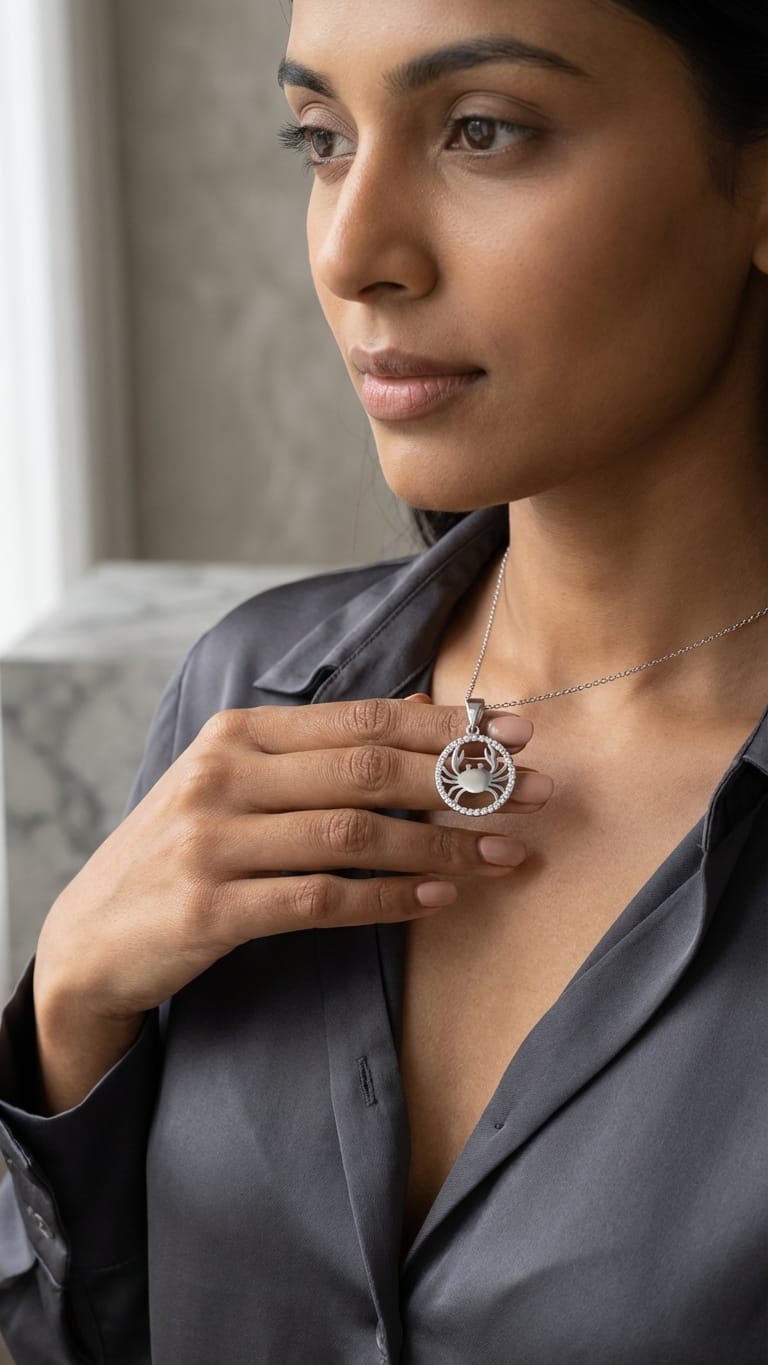 Zodiac Cancer Pendant