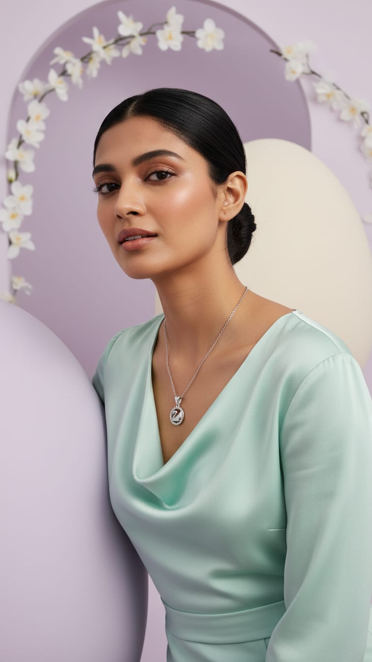 Swan Embrace Necklace