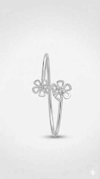 Crystal Knot Open Cuff