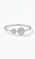 Twin Bloom Open Cuff